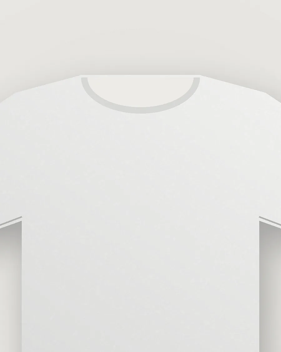 Premium White Oversized T-Shirt — detail